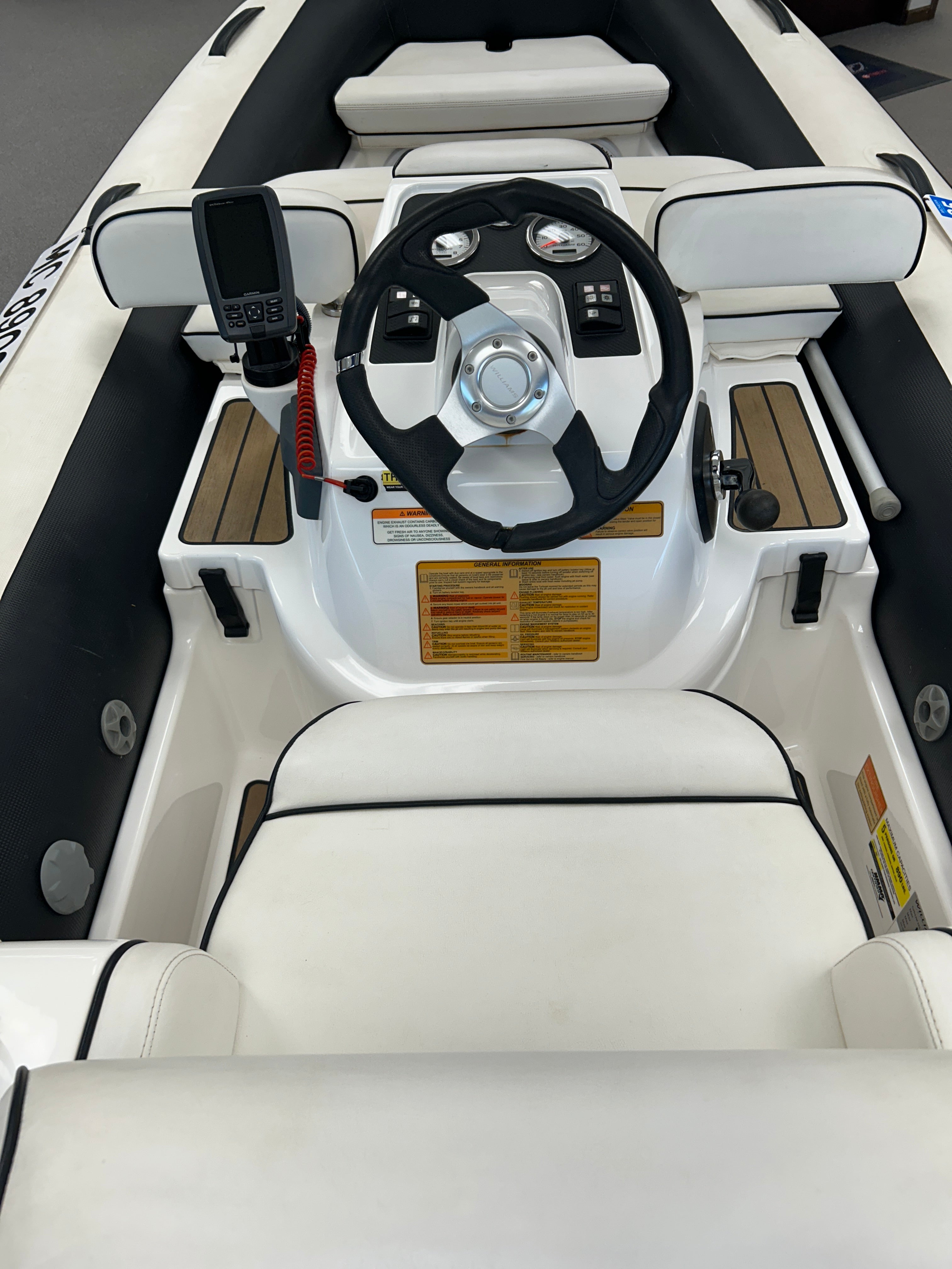 2017 Williams 325 Turbojet Dinghy Tender RIB. for sale near Walloon Lake. Jet boat used boat for sale at boat dealer / marina