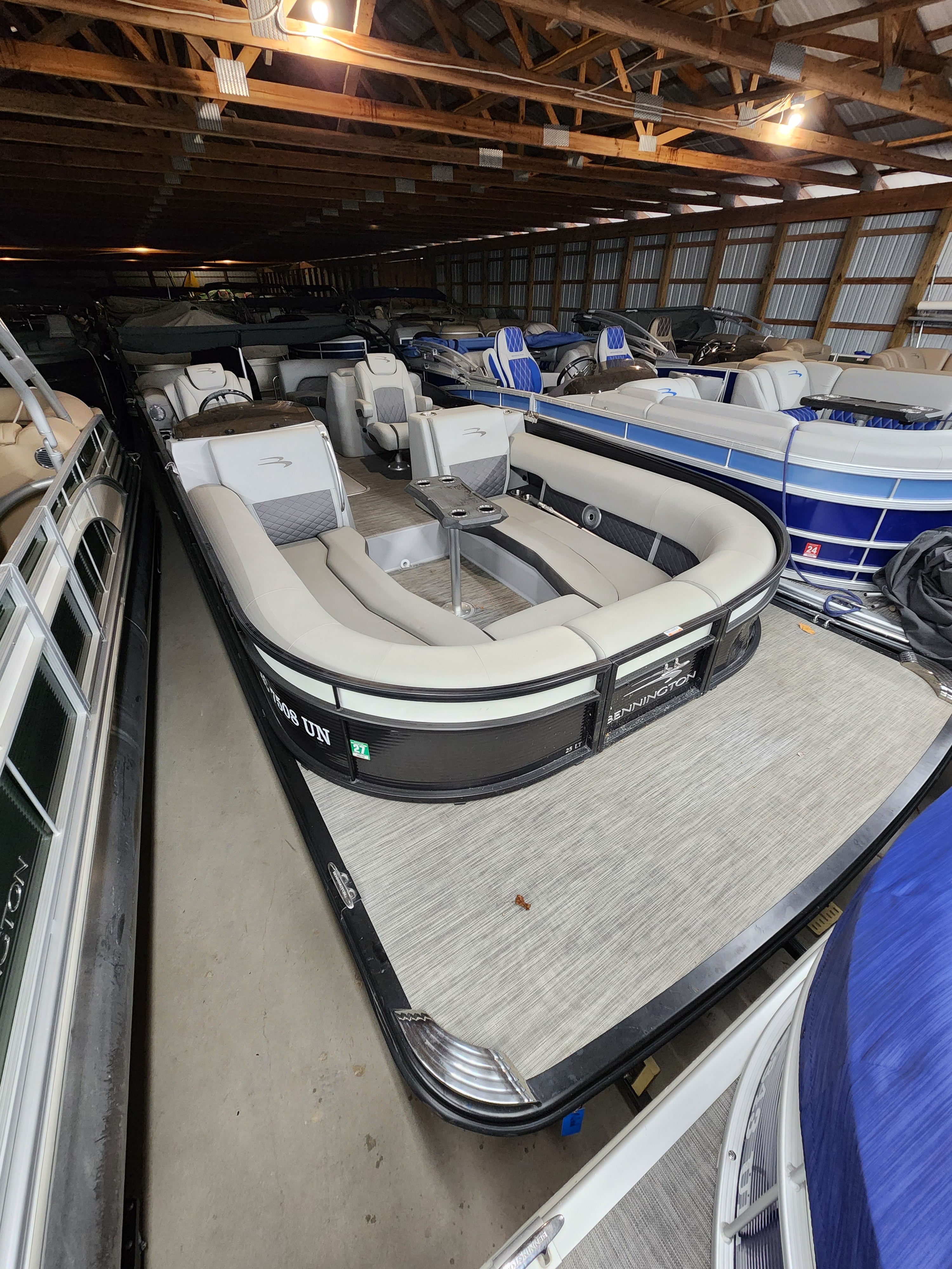 2021 Bennington Bowrider Pontoon / Tritoon for sale in Harbor Springs Michigan with a Yamaha Outboard motor. Boat for sale