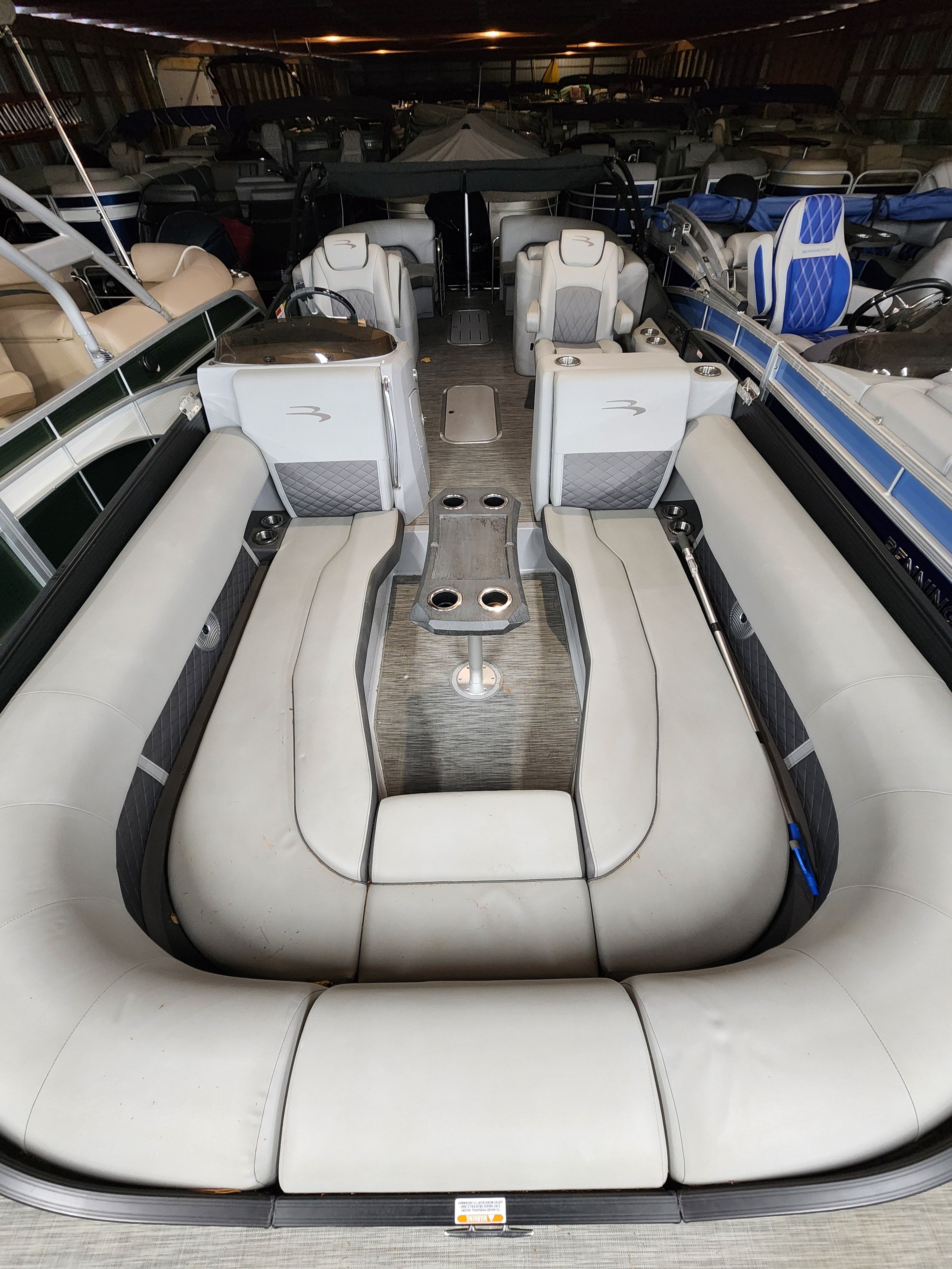 2021 Bennington Bowrider Pontoon / Tritoon for sale in Harbor Springs Michigan with a Yamaha Outboard motor. Boat for sale