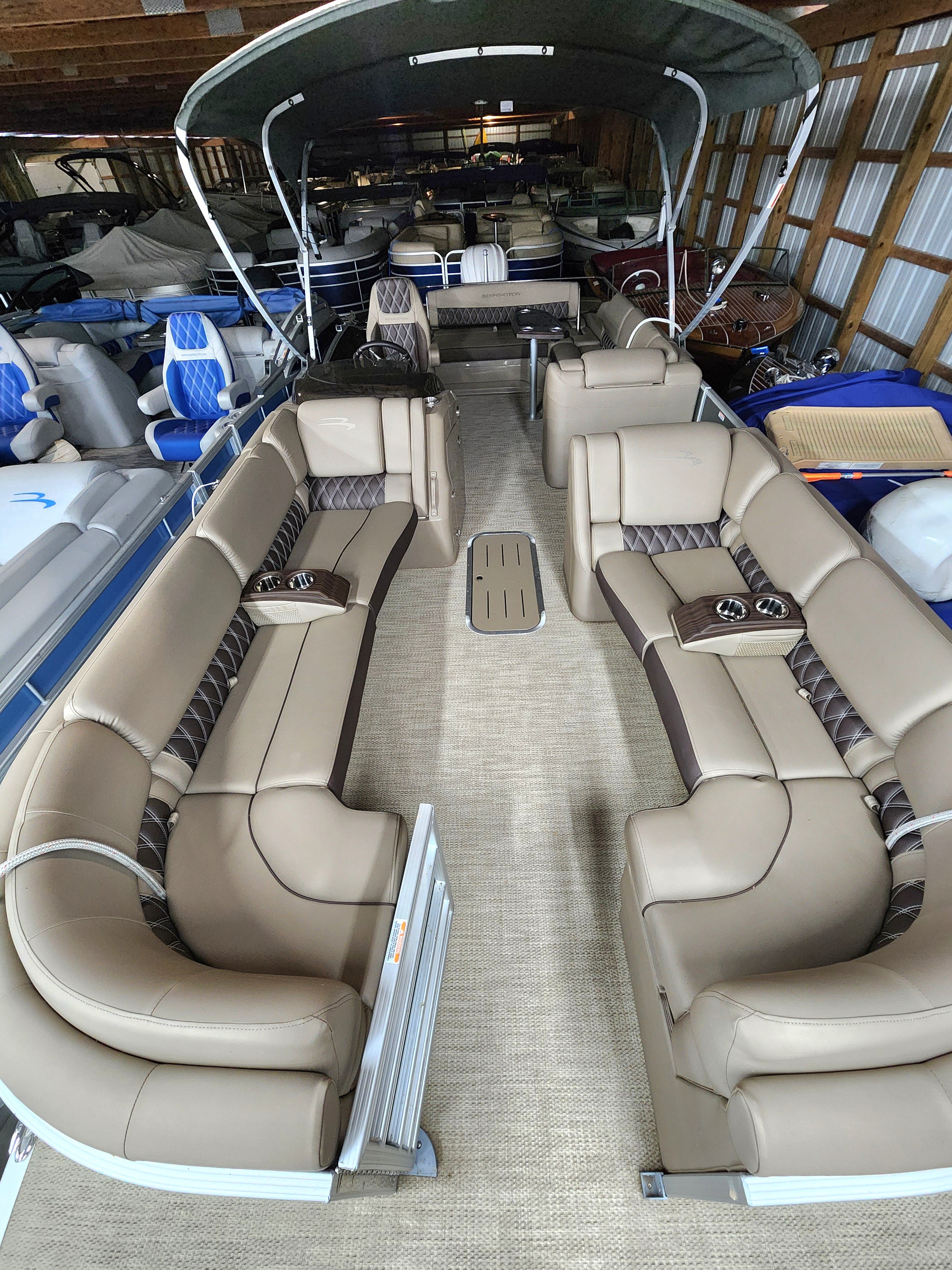 2022 Bennington 25RSB Tritoon For Sale used. Pontoon Petoskey, mi 