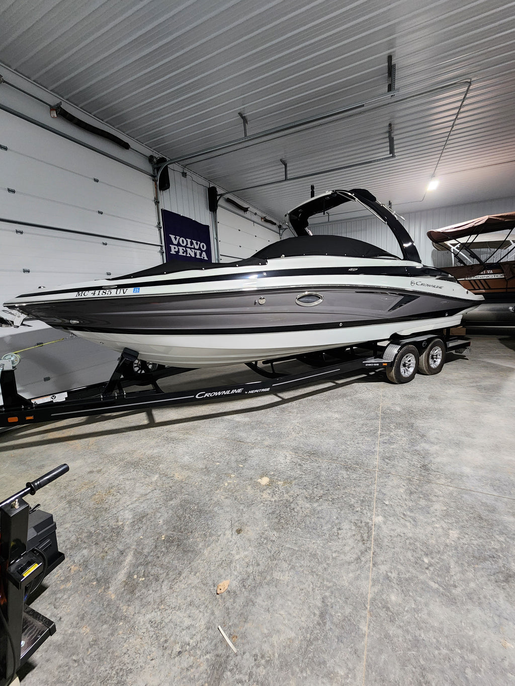 2022 Crownline Used Open Bow Boat For Sale Brutus, Mi 