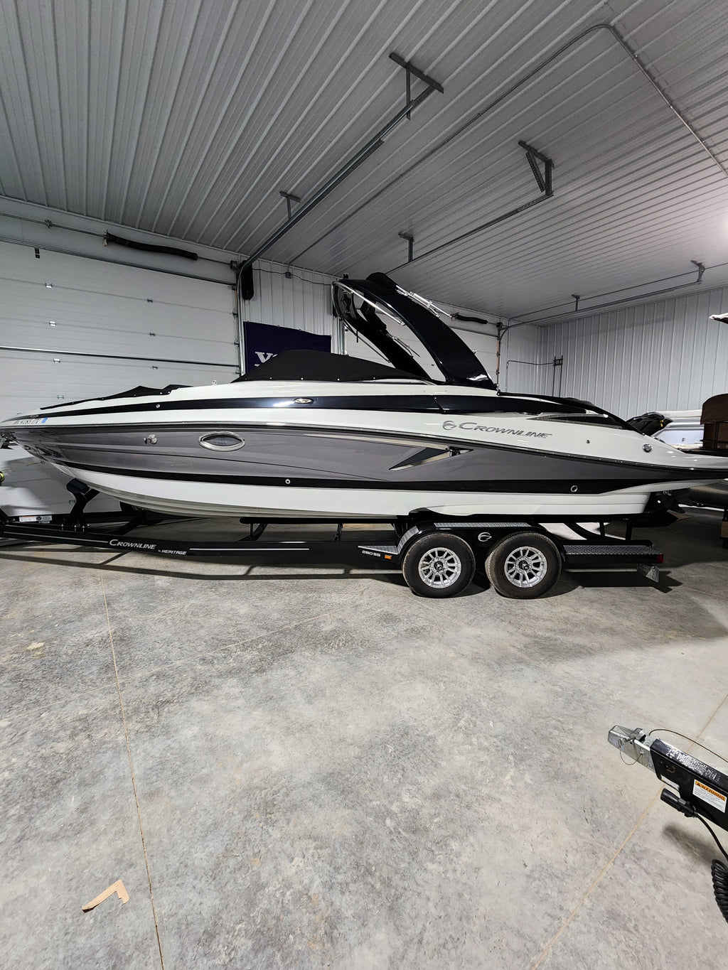 2022 Crownline Used Open Bow Boat For Sale Brutus, Mi 