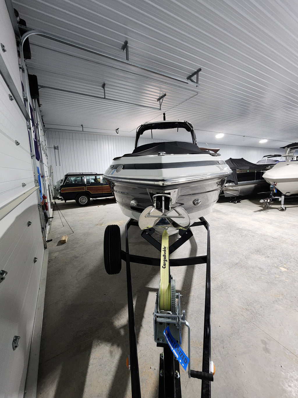 2022 Crownline Used Open Bow Boat For Sale Brutus, Mi 