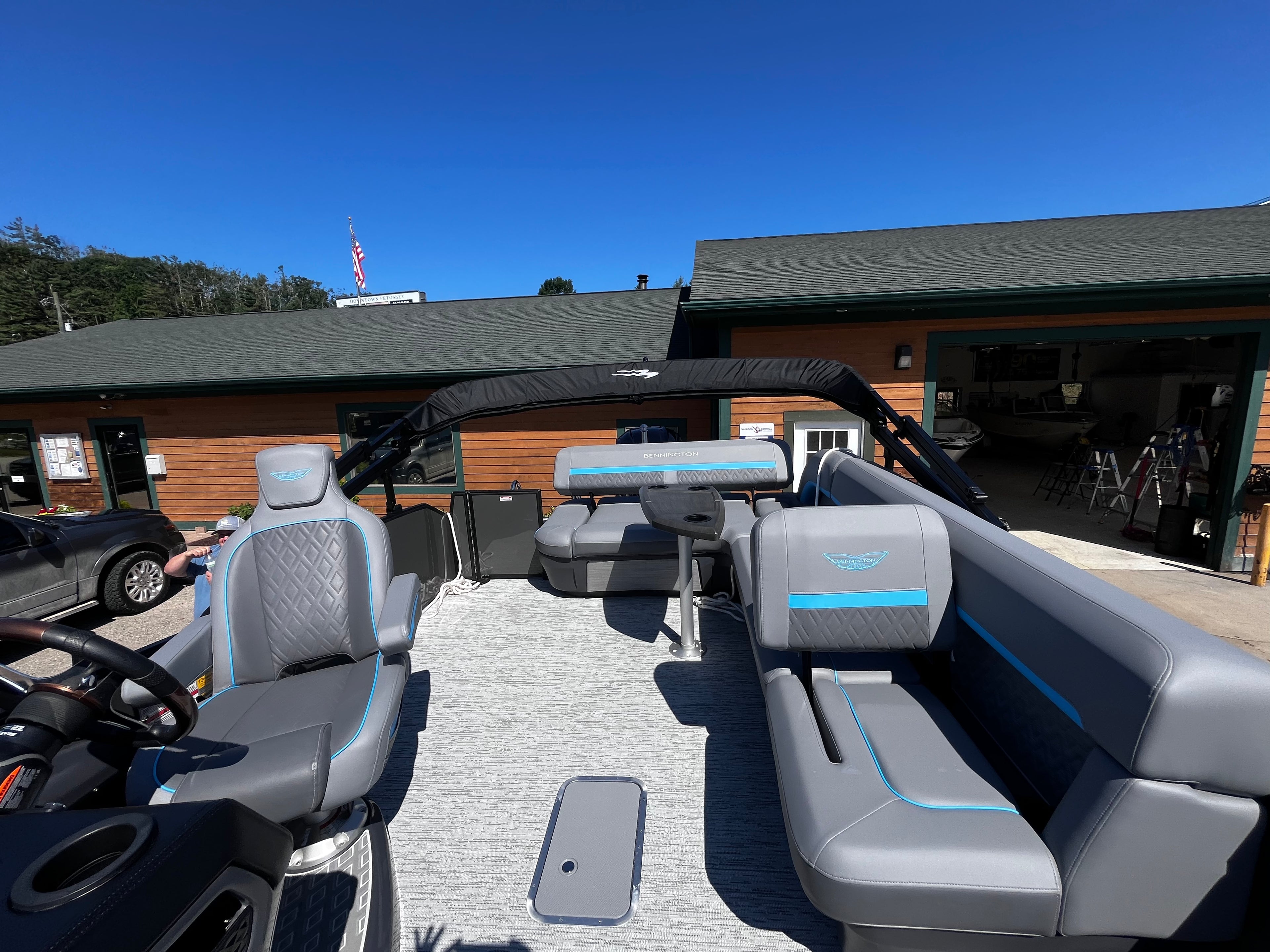 2025 Bennington M Series tritoon pontoon used for sale brutus