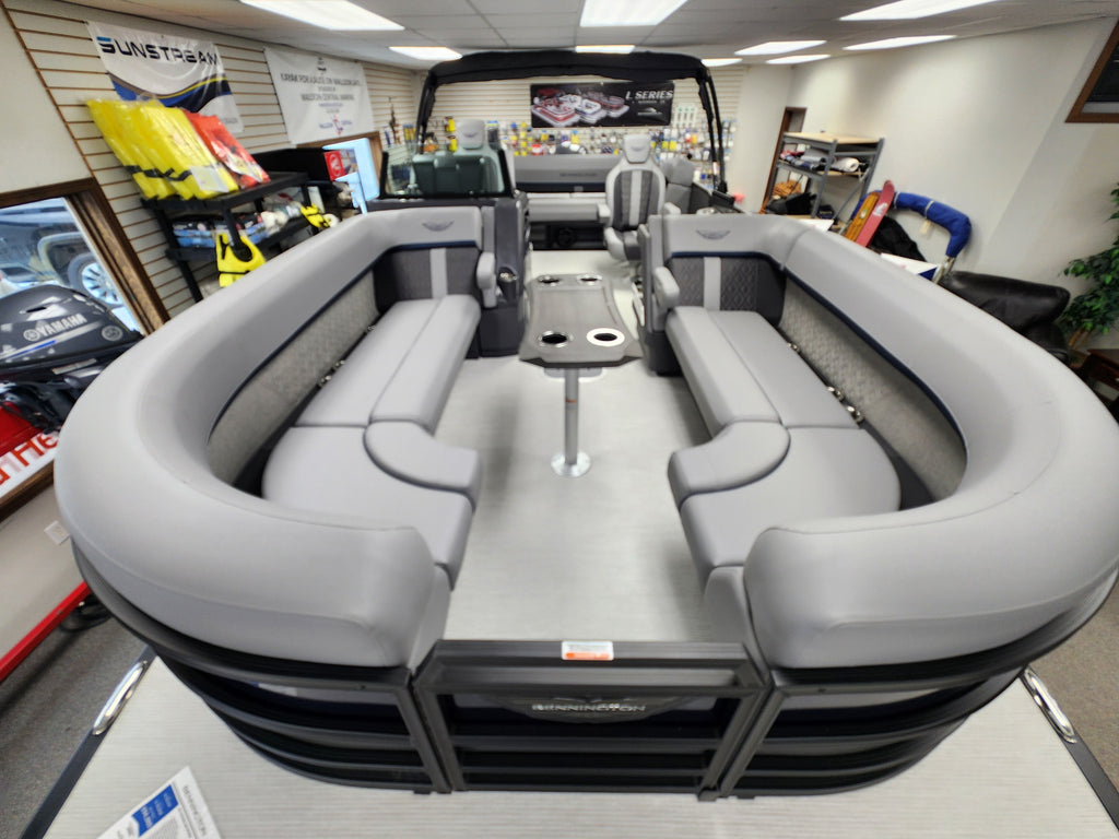 2026 Bennington M24 Tritoon Walloon Charlevoix Petoskey new pontoon for sale tritoon